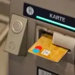 Girokonto-Geldautomat