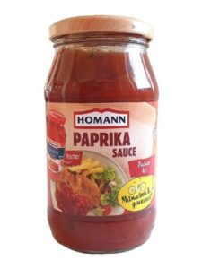 "Paprika Sauce" von Homann ist die Mogelpackung 2021